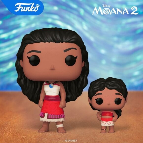 Funko POP! Disney Moana 2 - Moana & Little Sis Simea Figure #1546 - Picture 1 of 7